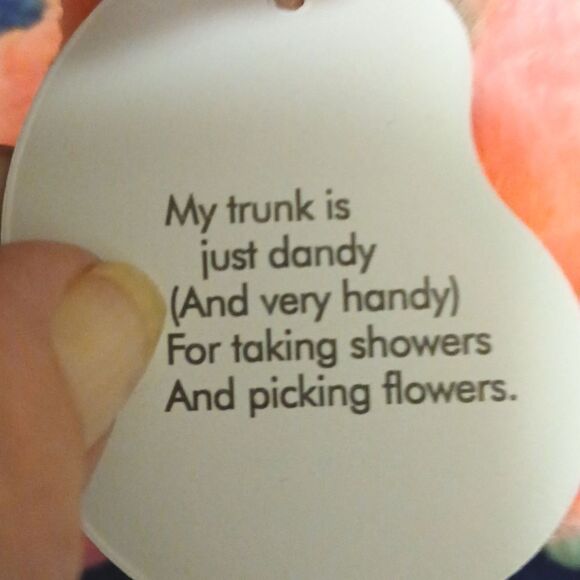 ⭐️5/$25 SALE Avon Full O' Beans Stuffed Plushie, Birthstone and BC Inc on tag - Picture 8 of 10